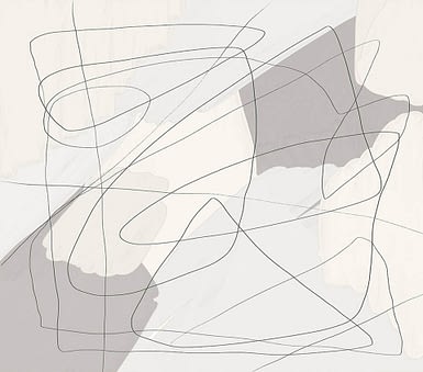 Soft Abstract Lines - Tapeta designerska - artgroup.com.pl